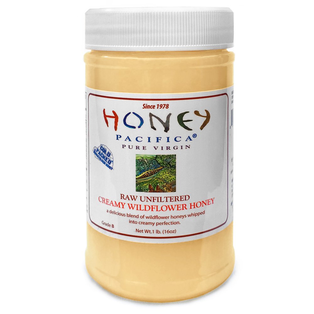 Raw Goldenrod & Late Summer Wildflower Honey - 1lb Glass Jar - Juana-Bee Apiaries, Lewiston NY