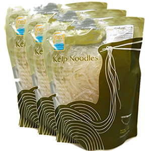 Sea Tangle, Kelp Noodles, 12oz, 3-pack
